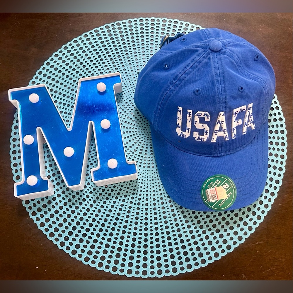 USAFA Royal Blue Baseball Hat By Legacy; One Size